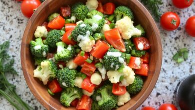 broccoli cauliflower salad